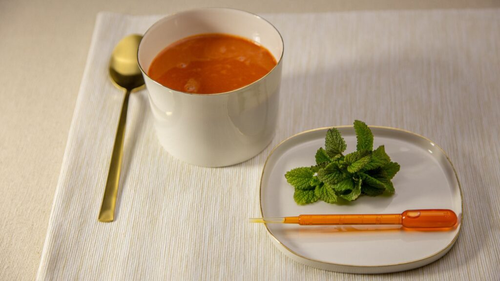 Melonensuppe aus der Gourmetbox